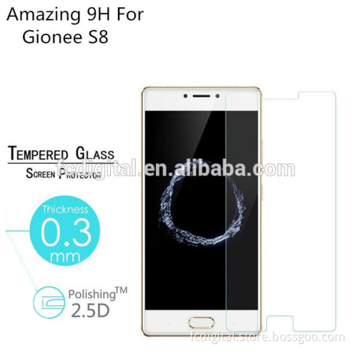 2016 hot sales factory prices Tempered glass For gionee s8